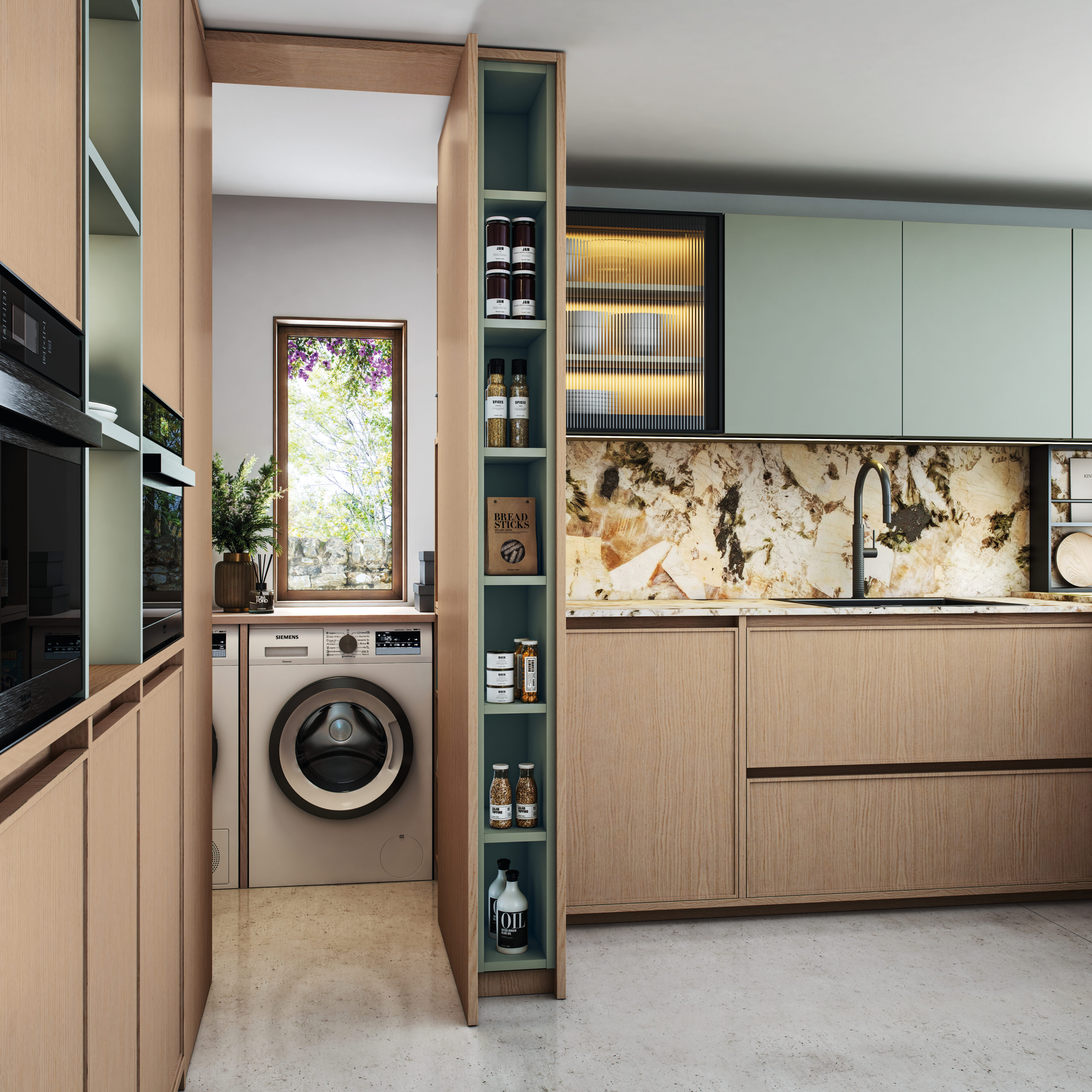 Cocina moderna de Nexo Küchen con diseño funcional, innovador y estético. Materiales de alta calidad y soluciones personalizadas.